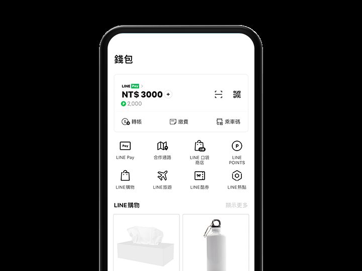 LINE Pay 支付画面